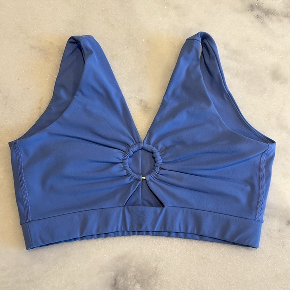 Gymshark Other - Gymshark Whitney Simmons Round Neck Blue Womens Sports Bra